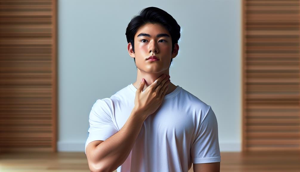 chin tuck exercise technique