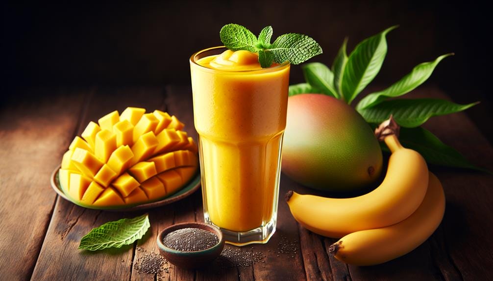 delicious tropical fruit blend