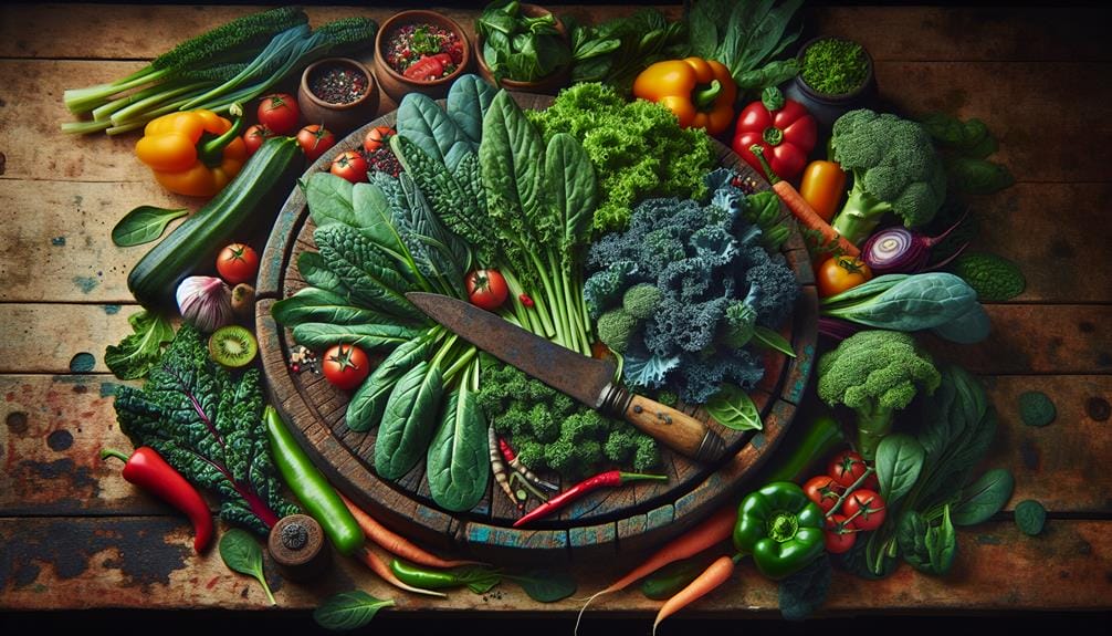 healthy nutritious vibrant vegetables