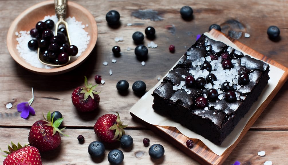 deliciously rich chocolate brownies