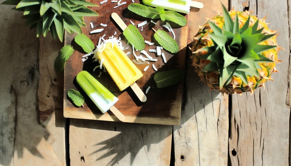 tropical fruit popsicles recipe