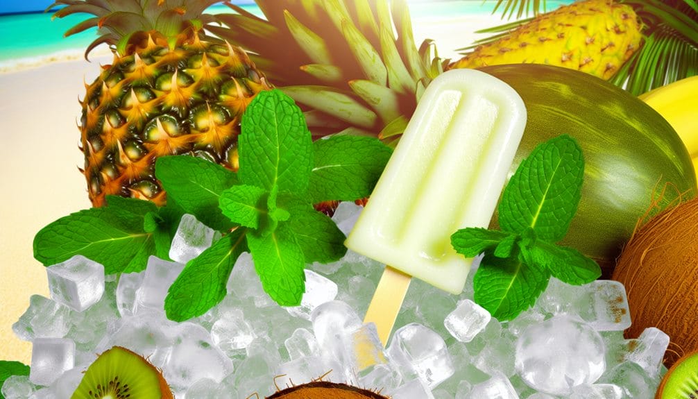 tropical fruit popsicles recipe